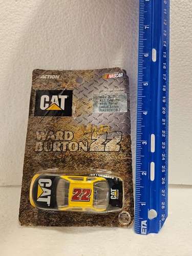 Action Cat Ward Burton #22 NASCAR, 1.64 Scale Stock Car Limited Edition - Picture 3 of 4