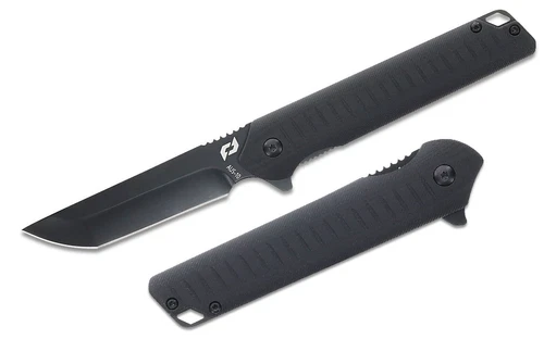 Schrade Steelhead Liner Folding Knife 3.5" AUS-10 Steel Blade Black G10 Handle