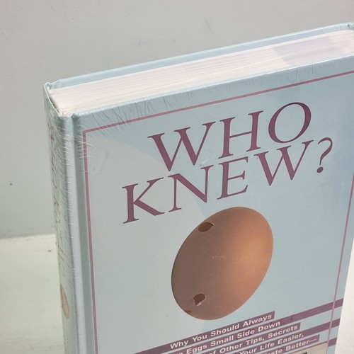 WHO KNEW ? Jeanne Bossolina Lubin & Bruce Lubin 2006 Hardcover Book New Sealed - Bild 2 von 5