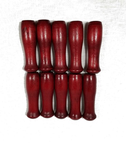 Chainsaw File Handle Stained wood Universal round file handle 1x 2x 5x 10x 25x - Picture 9 of 11