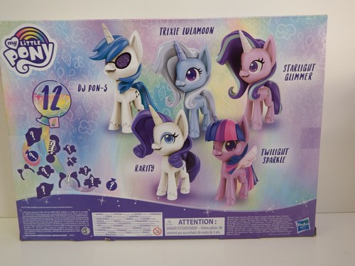My Little Pony - UNICORN SPARKLE COLLECTION 5 PONY FIGURES - E9106 Age 3+ - Picture 11 of 12