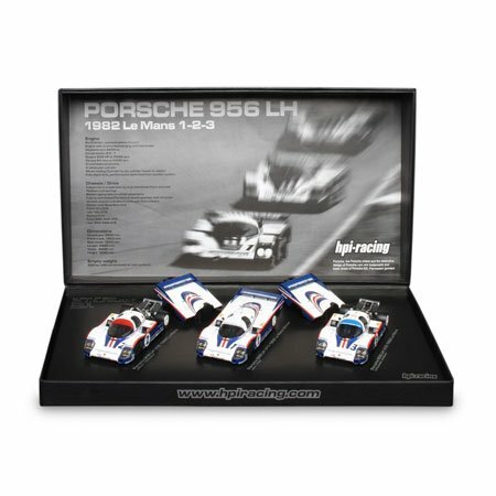 hpi Porsche 956 LH 1982 Le Mans ミニカー HPI 1⁄43 Porsche 956 LH 1982 Le Mans Special 3 Set 1-2-3 Mass