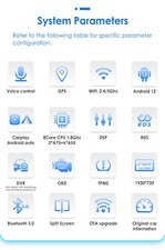 Plug&Play Android 12.3 inch Car Stereo Radio for Toyota FJ CRUISER GPS Carplay 18