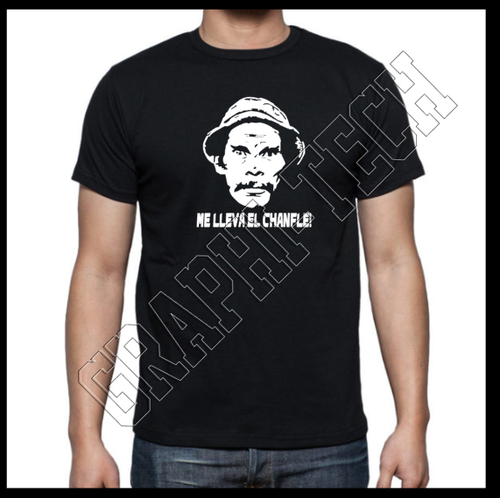 MAGLIETTA DON RAMON SI TU ANDADE ANDALE ME LLEVA EL CHANFLE PLAYERA NEGRA NERA - Foto 10 di 10