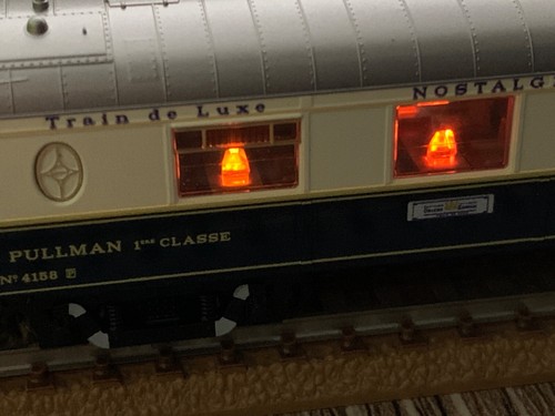 KATO 5152-9 Orient Express Passenger Car Pullman 4158 beleuchtete Tischlampen - Bild 11 von 19