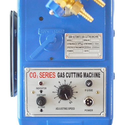 110V CG1-30 Flame Cutting Machine Torch Track Burner Portable Gas Cutting Machin - Picture 13 of 24