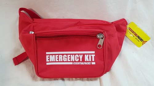 Job Lot 10x BAG BUM WAIST BELT PACKS ADJUSTABLE FANNY PACKS (RED) - Picture 3 of 14