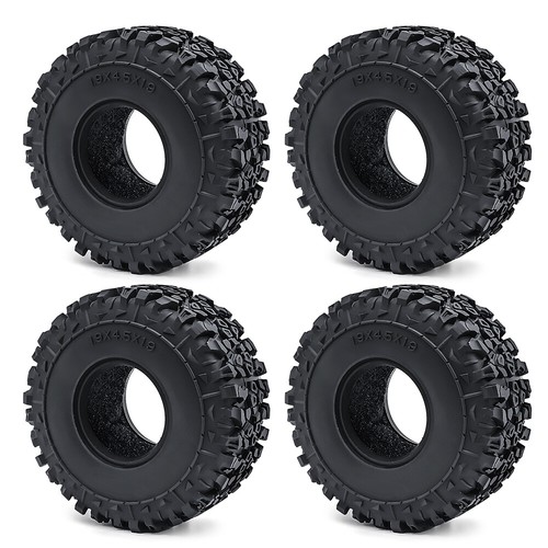 114mm Gummireifen Crawler Reifen Mud 1.9 Tires für 1/10 RC Axial SCX10 TRX4 etc - Picture 7 of 8