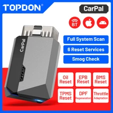 🔥TOPDON CarPal -E Full System Car Diagnostic Tool OBD2 Scanner With Smog Check