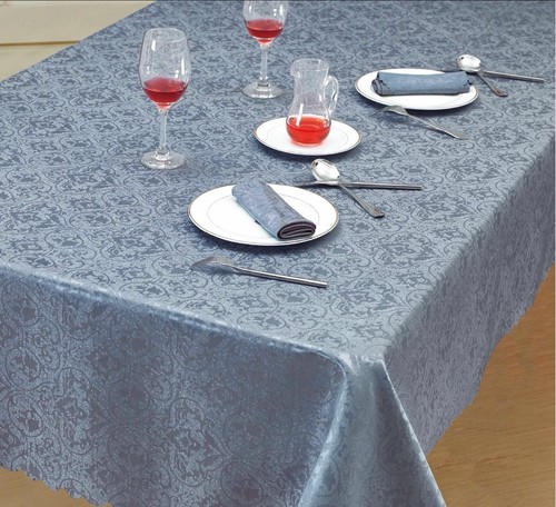 New Top Quality Jacquard Damask Table cloth Napkin Table Runner Rectangle Round* - Picture 21 of 56