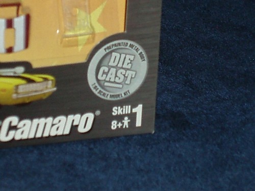 ERTL 1969 CHEVY CAMARO GASSER 1/64 ASSEMBLY MODEL KIT BURGANDY - Picture 3 of 8
