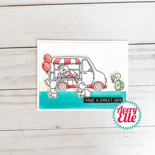 Avery Elle, Die Elle-ments / Stanzschablone, Sweet Day - Bild 2 von 2