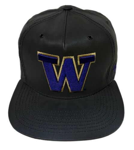 Zephyr NCAA Washington Huskies RARE "Ozone" 5 Panel Flat Bill SnapBack Hat NWT