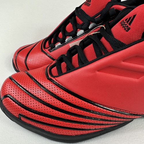 TMAC 2 Restomod Adidas Basketball Shoes Red Black GY2135 Men’s Size 11 - Picture 4 of 10