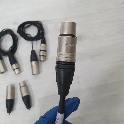 Neutrik NCMMX Male XLR to NCFFX Female XLR Mixed Cables and Connectors LOT - D6 - Picture 4 of 15