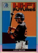 2022 Bowman Chrome Hi-Fi Futures #HIFI19 Luis Matos - NM-MT