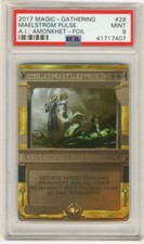 MAGIC MTG GATHERING AMONKHET INVOCATIONS MAELSTROM PULSE #29 FOIL PSA 9 MINT #*