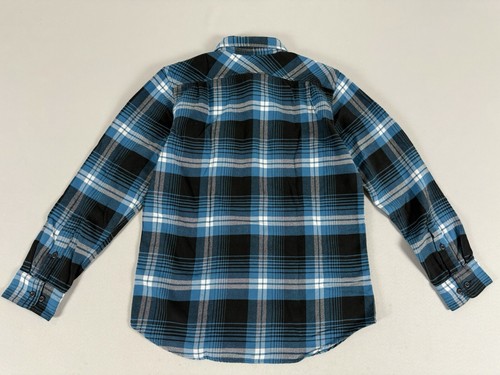 FILSON VINTAGE FLANNEL WORK SHIRT BLUE/BLACK/MULTI PLAID M NWT - Picture 11 of 12
