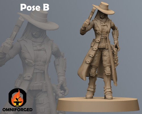 Mini miniatura Cyberpunk Kate Bane Cyborg 2077 Papsikels Legion Star Wars Proxy - Imagen 42 de 46