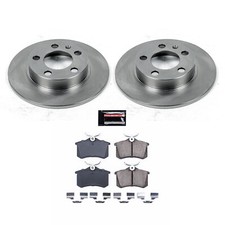 PowerStop Disc Brake Kit Rear - Fits Volkswagen Beetle 1998-2010, Volkswagen Gol