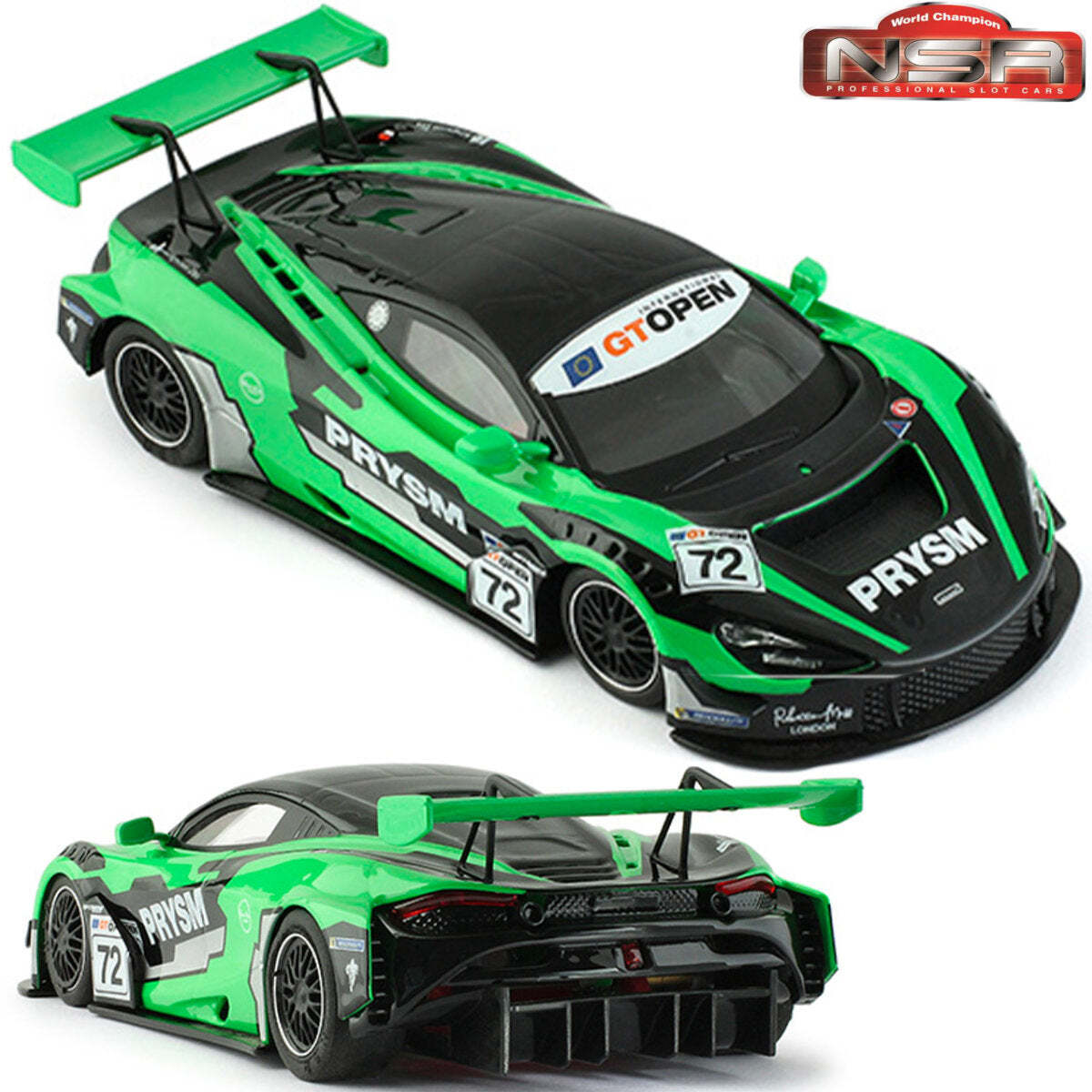 NSR McLaren 720S GT3 GT Open 1/32 Slot Car 0286SW for