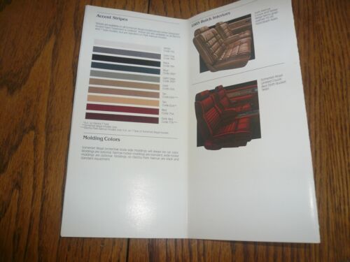 1985 Buick Electra Regal Somerset Exterior Factory Color Paint Samples Vintage - Picture 3 of 4