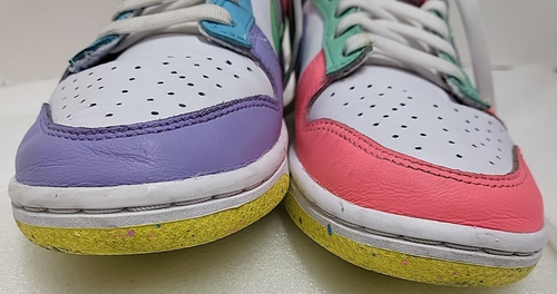 Nike Dunk Low SE Easter Candy Shoes DD1872-100 Women’s Size 6 Pastel Colors EUC - Picture 16 of 21