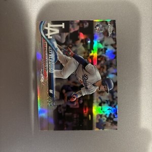 2018 Topps Chrome Refractor Alex Verdugo #167 Rookie RC A500