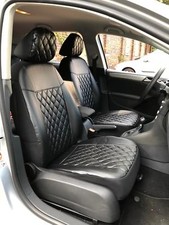 Maß Sitzbezüge für Mercedes W169 W245 Schonbezüge 603 Fahrer Beifahrer Teilleder