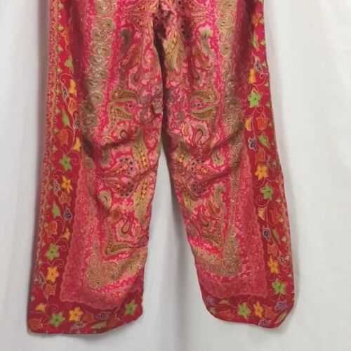 Made in Indonesia bohemian women's pants ethnic print one size fits most - Picture 3 of 6