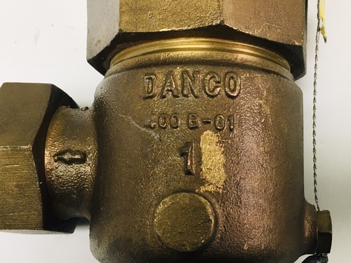 DANCO BXMVV05MEE HALBDÜSE DRUCKBEGRENZUNGSVENTIL BRONZE MIT ÜBERWURFENDE !NEU! - Bild 3 von 12