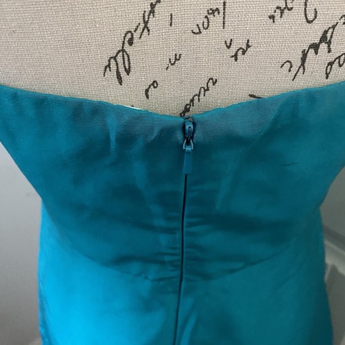 Jenny Yoo Sz. 4 Blue Bridesmaids Dress - Picture 5 of 10