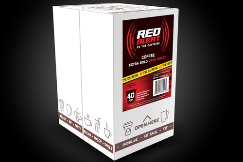 Red Alert Coffee Extra Strong Coffee Pods Recyclable Compatible With 2.0 Keur... - Bild 4 von 8