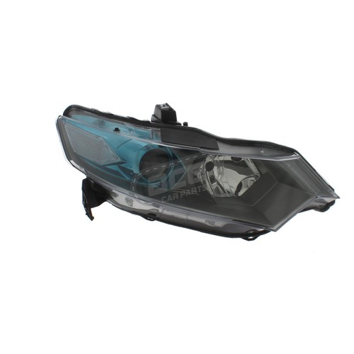 Honda Insight 2008-2014 Headlights Headlamps Black 1 Pair Drivers & Passenger - Picture 4 of 24