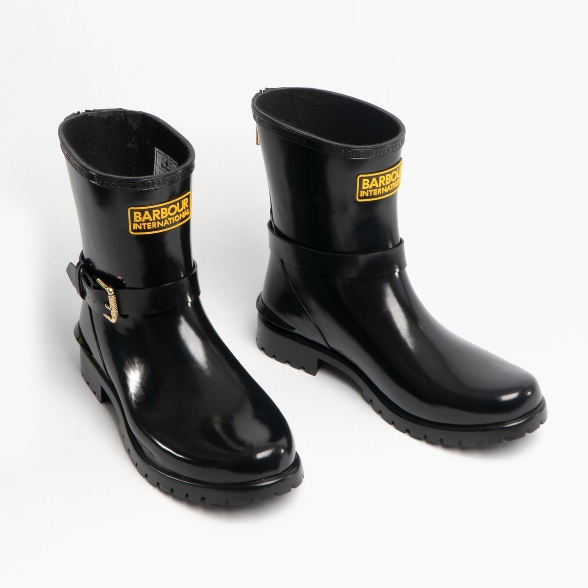 Barbour biker wellies 2025