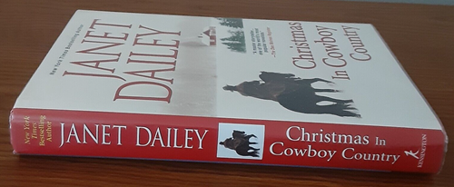 Christmas Romance Lot of 2 Hardcover Janet Dailey Books Cowboy Country Just a HC - Picture 5 of 17
