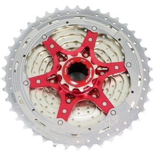 SunRace CSMX3 Wide Ratio Cassette 11-42T , 10 Speed , Silver - Picture 3 of 4