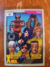 X-Men 1991 Teams Marvel Impel Card #153 (NM)
