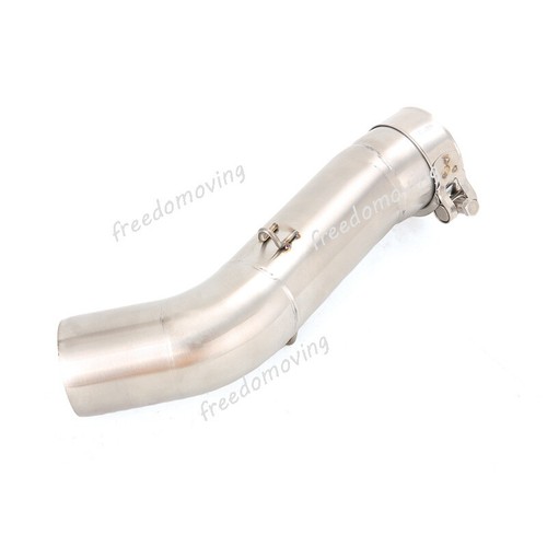 For BMW C650GT 2016-2020 Mid Exaust Link Pipe 370mm Aluminum Muffler Slip On Tip - Picture 10 of 10