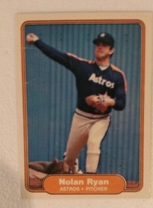 1982 Fleer - #229 Nolan Ryan Excellent +