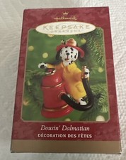 2000 Hallmark Keepsake Ornament - Dousin’ Dalmatian - Fireman