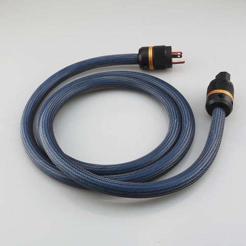 Hi-Fi Silver Plated EMC Shielded AC Power Cable With Pure Copper US EU Plug - Picture 7 of 11