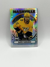 2021-22 O-Pee-Chee Platinum Retro RC David Farrance Rainbow Predators R-77