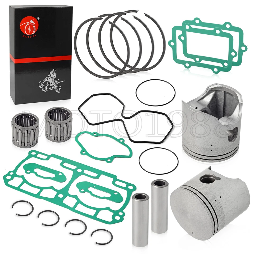82mm STD DUAL Pistons Ring Gasket 08-16 for Ski-doo 800R FREERIDE MXZ X RENEGADE - Image 4 of 4