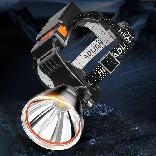 Linterna recargable de luz fuerte para pesca nocturna Burst Bright Head Wear - Imagen 6 de 12