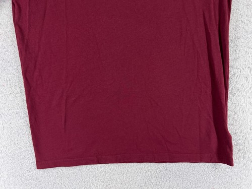 Polo Ralph Lauren Shirt Youth Extra Large Red Athl Div Short Sleeve Cotton Peru - Picture 5 of 15