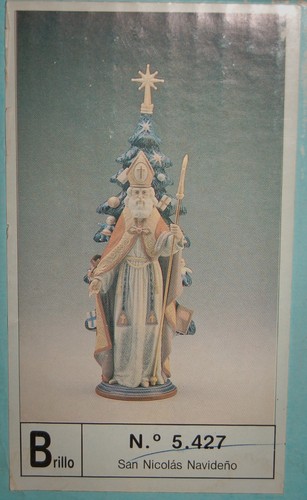 LLADRO Porzellan SAINT NICHOLAS #5427 IN BOX Made in Spain AS IS CONDITION - Bild 10 von 10