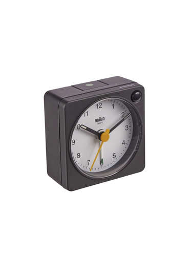 Braun Reloj Despertador Analógico de Viaje Clásico, Reposo, Luz, Cuarzo Silencioso Negro Blanco - Imagen 12 de 12