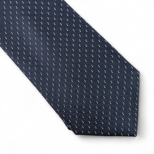 Alfani Men's Cicero Mini-Dot Navy Necktie- OS - Picture 2 of 2