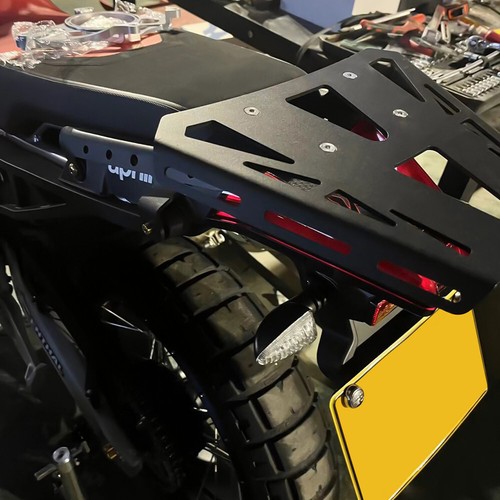 Rear Rack Luggage Storage Carrier for Aprilia Tuareg 660 2021-2024 2023 2022 - Picture 10 of 17